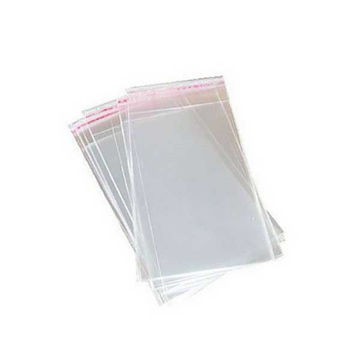 Bolsa de celofan 12 x 35 cm Paquete de 100 piezas