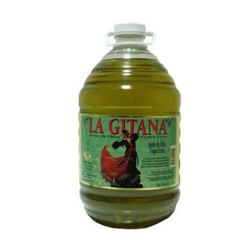 Aceite de oliva Extra Virgen Gitana Galon de 5 L