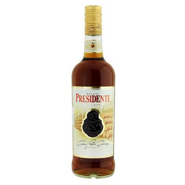 Brandy Presidente Clasico Botella de 940 mL (IEPS inc.)