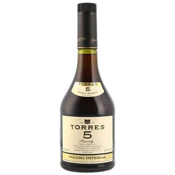 Brandy Torres 5 Botella de 700 mL (IEPS inc.)
