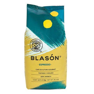 Cafe Molido Expresso Blason Bolsa azul de 400 g