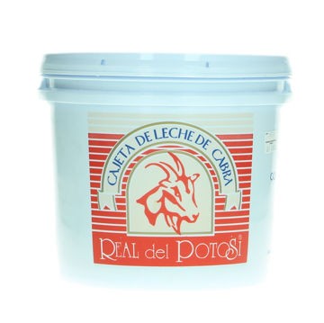 Cajeta quemada Real Potosi cubeta de 5 Kg (IEPS inc.)