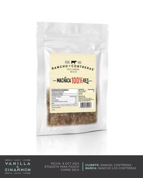 Carne Seca de Res Machaca Rancho las Contreras de 500 Gr.