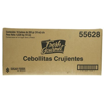 Cebollitas Crujientes Fresh Gourmet Bolsa de 283 g