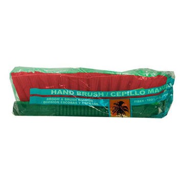 Cepillo manual color rojo para baños Palma de Oro