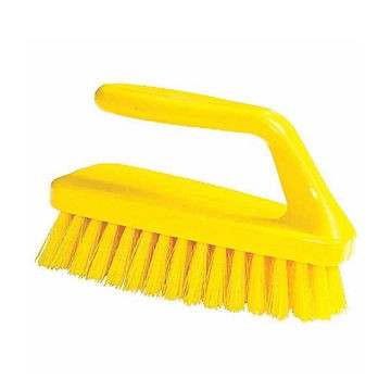 Cepillo plancha de 16.5 cm color amarillo con asa Palma de Oro