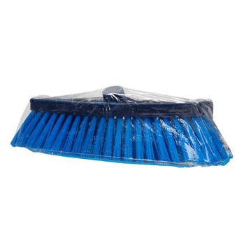 Cepillo vinil para piso color azul para areas de produccion Palma de Oro Sin baston