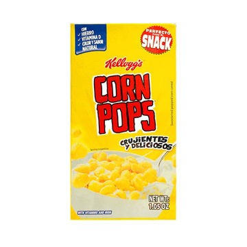 Cereal Corn Pop individual Kelloggs 50 cajitas de 30 g (IEPS inc.) CP