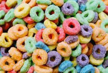 Cereal MAIZORO Tipo Froot Loops Aritos  Caja de 11 Kg (IEPS inc.)