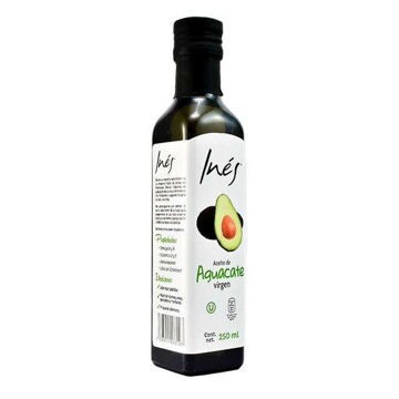 Aceite de Aguacate extra virgen Ines Botella de 250 mL