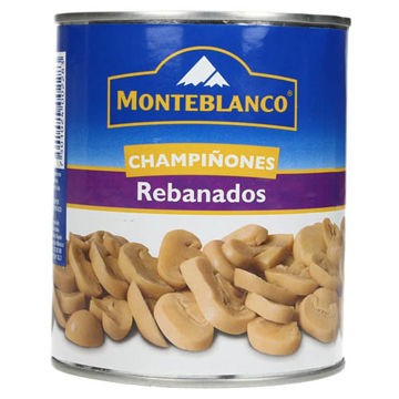 Champiñon rebanado Monteblanco Lata de 800 g
