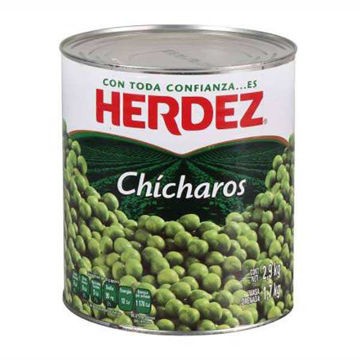Chicharo Herdez Lata de 3 Kg