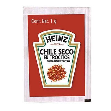 Chile rojo quebrado Heinz 400 sobres de 1 g