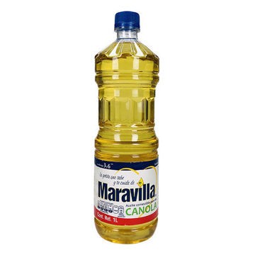 Aceite vegetal Maravilla 12 botellas de 1 L
