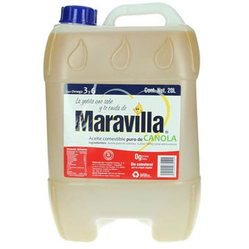 Aceite vegetal Maravilla Bidon de 20 L