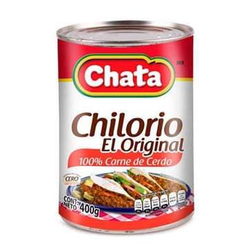 Chilorio de Cerdo Lata 400 Gr. La Chata