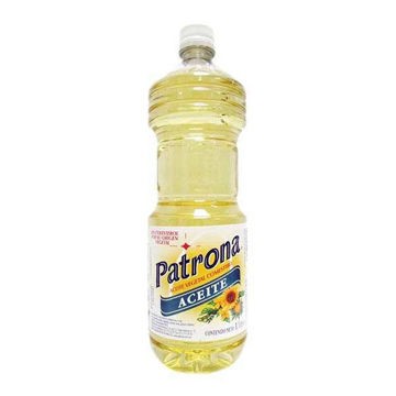 Aceite vegetal Patrona 12 frascos de 1 L