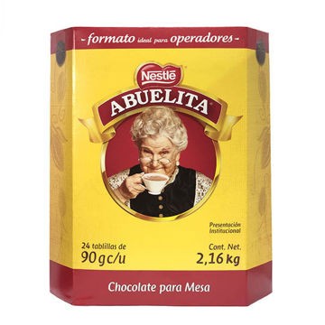 Chocolate Abuelita 24 Tablillas Envueltas 2.16 Kg  (IEPS INC.)