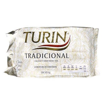 Chocolate con Leche Cobertura Turin Marqueta de 6 Kg (IEPS inc.)