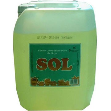 Aceite vegetal SOL Bidon de 20 L