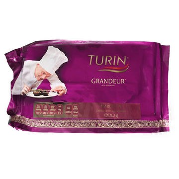 Chocolate semiamargo Rallar 56% de cacao Grandeur Turin Marqueta de 6 Kg (IEPS inc.)