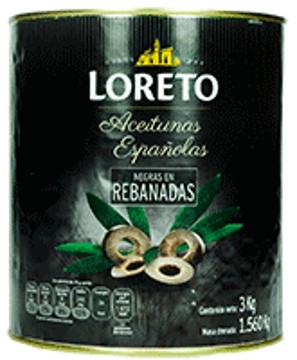 Aceituna verde rebanada Vermex Cubeta de 5 Kg