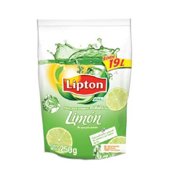 Agua de Limon Lipton Bolsa de 250 g (IEPS inc.)