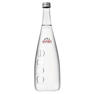Agua Evian 12 Botellas de 750 mL
