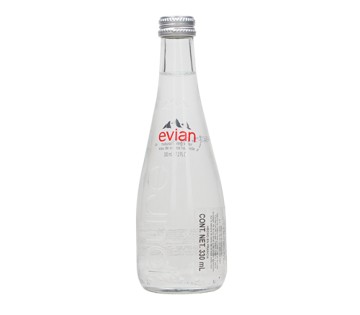 Agua Evian 24 Botellas de 330 mL