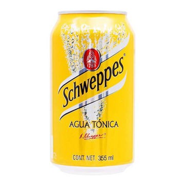 Agua Tonica Schweppes Lata 24/355 mL