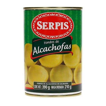 Alcachofa fondos Serpis Lata de 390 g
