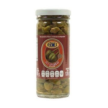 Alcaparras en vinagre Vermex Frasco de 120 g
