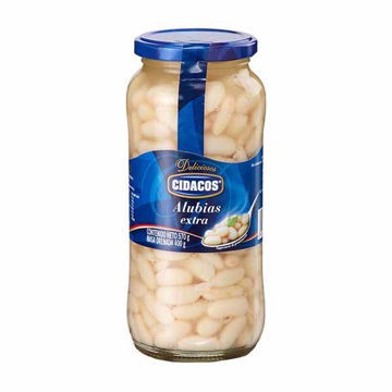 Alubia extra grande Cidacos Frasco de 570 g