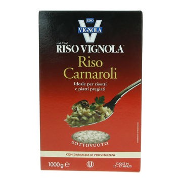 Arroz Arborio Carnaroli Rojo Vignola Bolsa de 1 Kg
