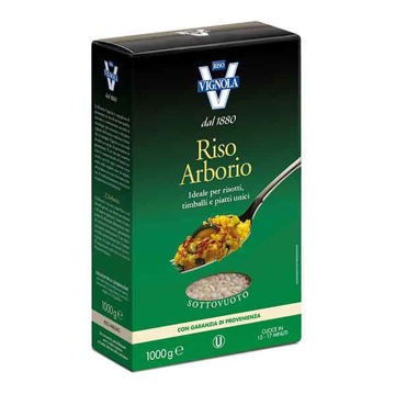 Arroz arborio italiano Vignola Bolsa de 1 Kg