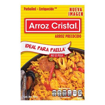 Arroz precocido Cristal de 750 g