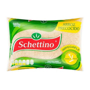 Arroz Precocido Schettino Bulto de 5 Kg