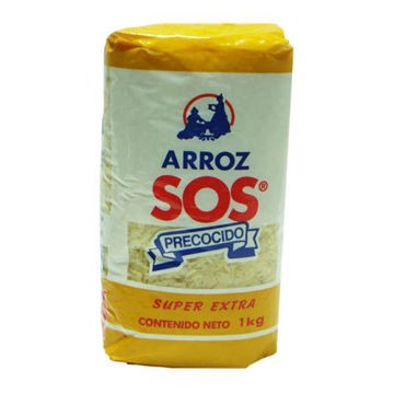 Arroz precocido SOS Amarillo Bolsa de 1 Kg