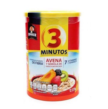 Avena 3 minutos Bolsa de 380gr