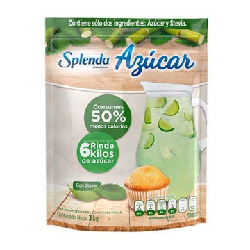 Azucar Refinada con SPLENDA Bolsa 3 Kg