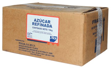 Azucar Refinada Dilox porcion con 2000 sobres de 5 g
