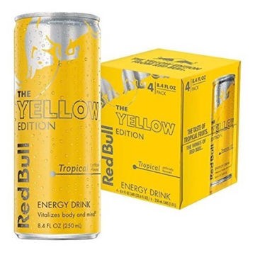 Bebida energetica Red Bull Tropical Edition 24 piezas de 250 mL