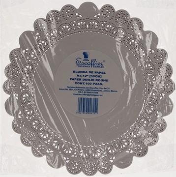 Blonda redonda No. 12 Normandy Bolsa de 100 piezas